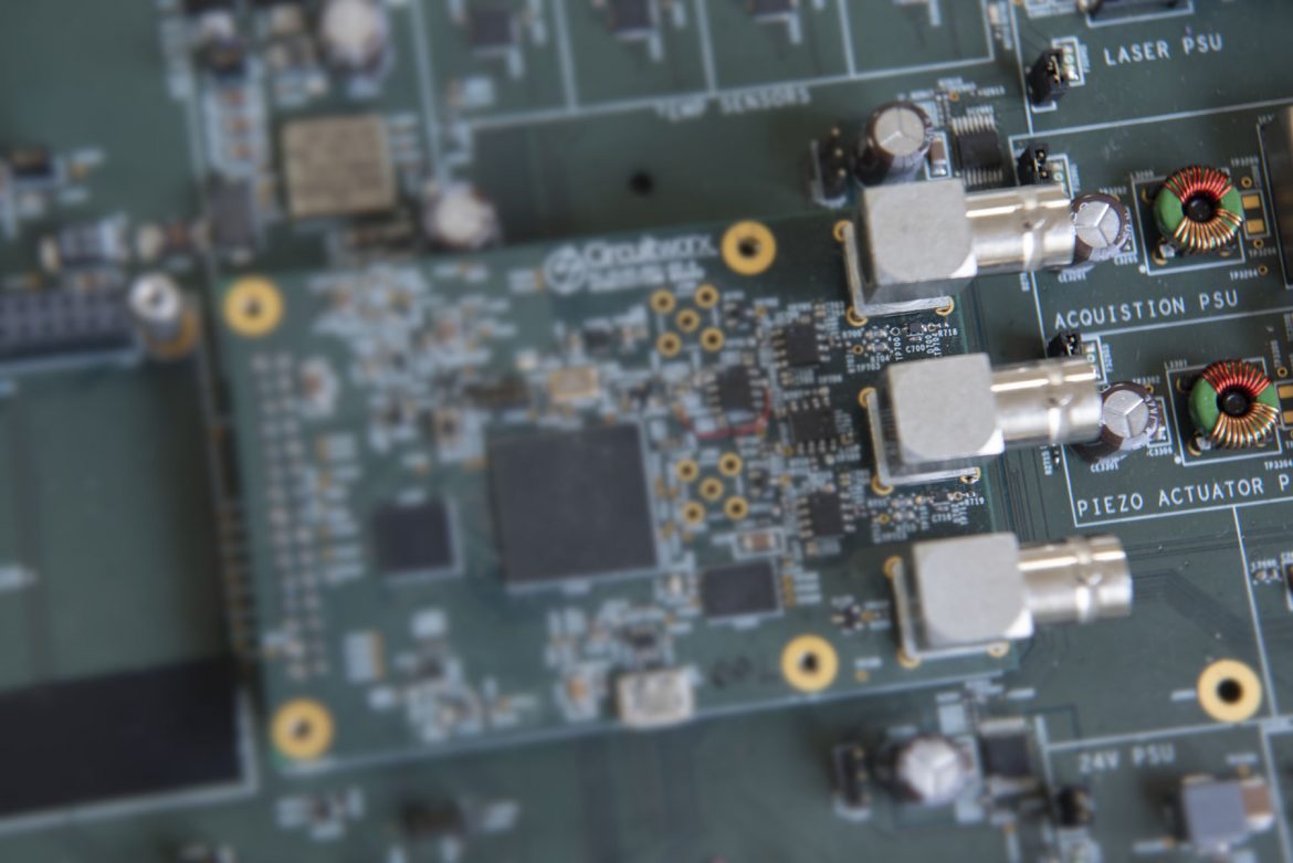 Scientific instrument prototype PCB